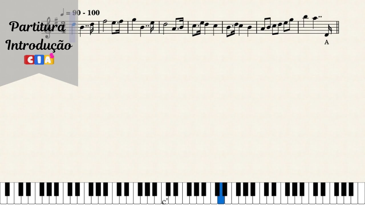 Estou Aqui Pra Confessar (Espanhol) - Introdução Partitura 