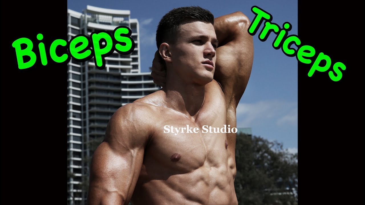 Natural Bodybuilding Arms Workout Justin Styrke Studio