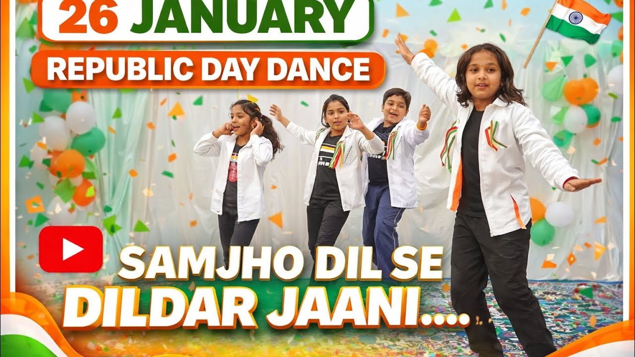 Deshbhakti Dance 2026 🇮🇳 | Bacchon ka Zabardast Performance | Republic Day