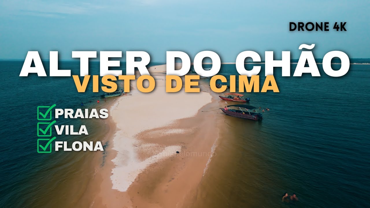 Alter do Ch&atilde;o: O Para&iacute;so Amaz&ocirc;nico visto do alto | As Melhores Imagens A&eacute;reas de Drone