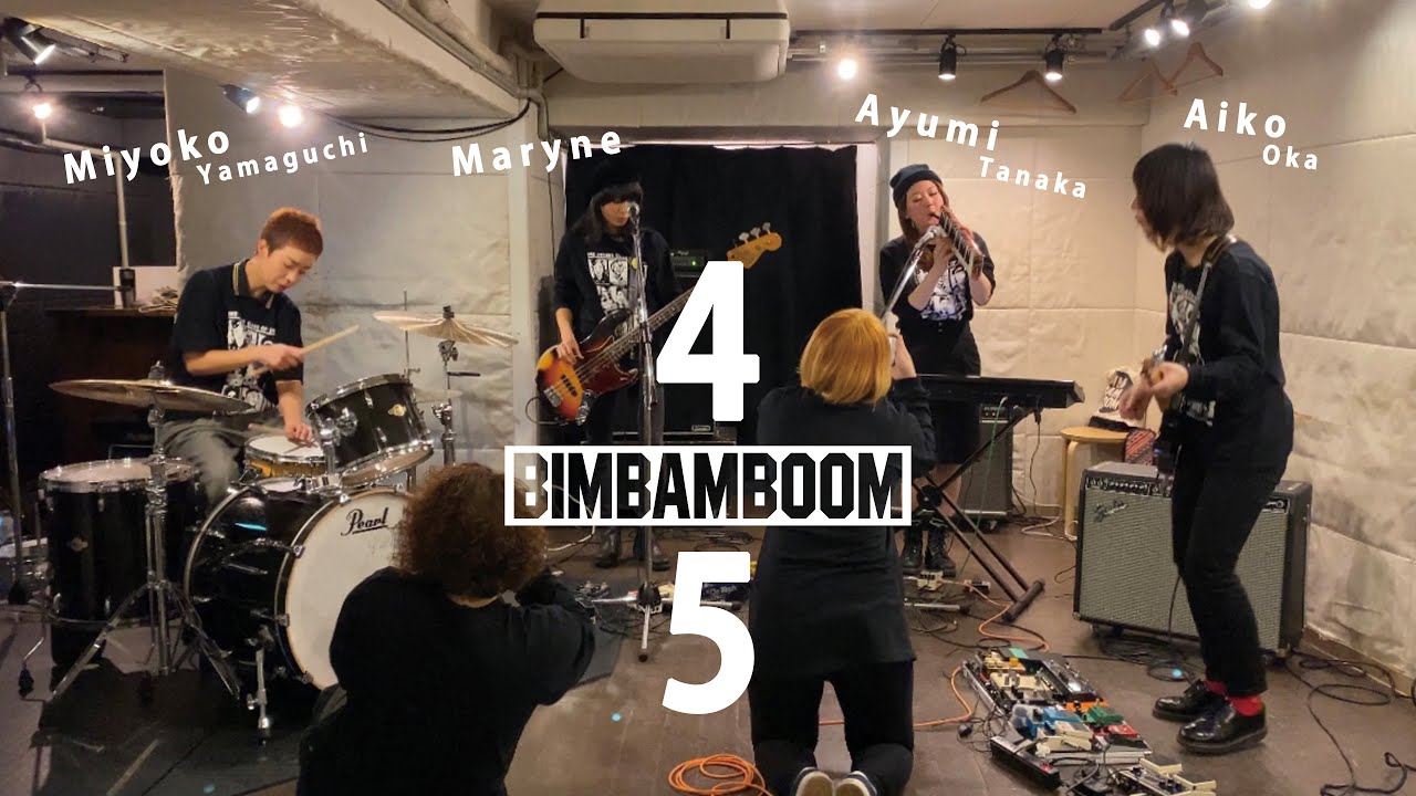BimBamBoom -4/5 JAM- (Aiko + Maryne + Ayumi + Miyoko) at studio familia