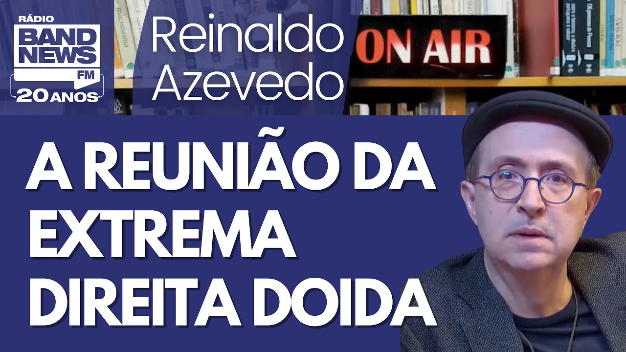 Reinaldo &ndash; Reuni&atilde;o de Castro com governadores foi uma esp&eacute;cie de hosp&iacute;cio da extrema direita doida