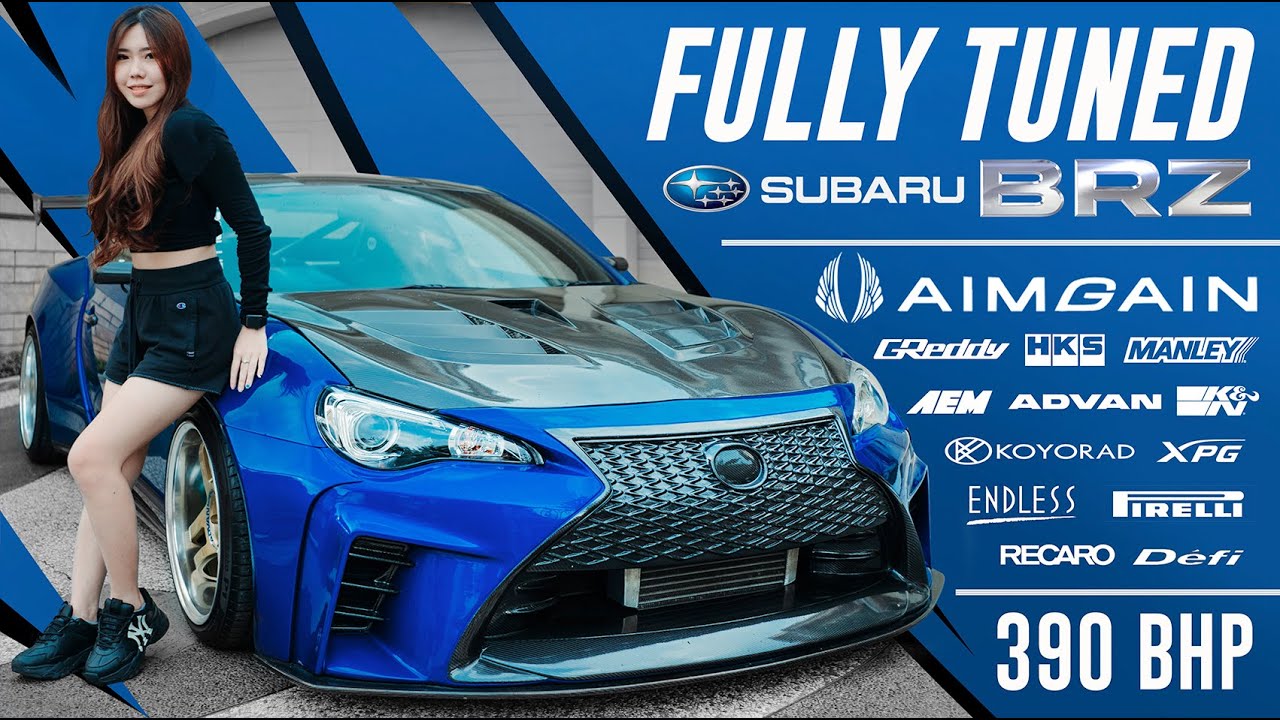 Subaru BRZ with AIMGAIN kit fully tuned to 390 bhp | Surabaya-Indonesia | Cinematic Car Videography