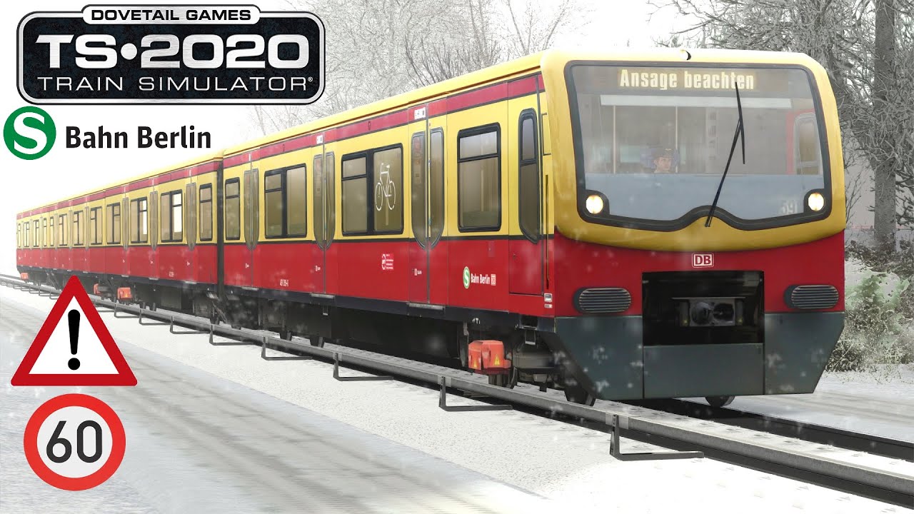 Führerstandsmitfahrt | Versandet im WINTER | BR 481 | TRAIN SIMULATOR 2020