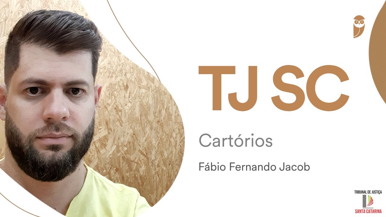 Conhe&ccedil;a Fabio Fernando Jacob, 40&ordm; colocado no Cart&oacute;rios SC para Atividade Notarial/Provimento