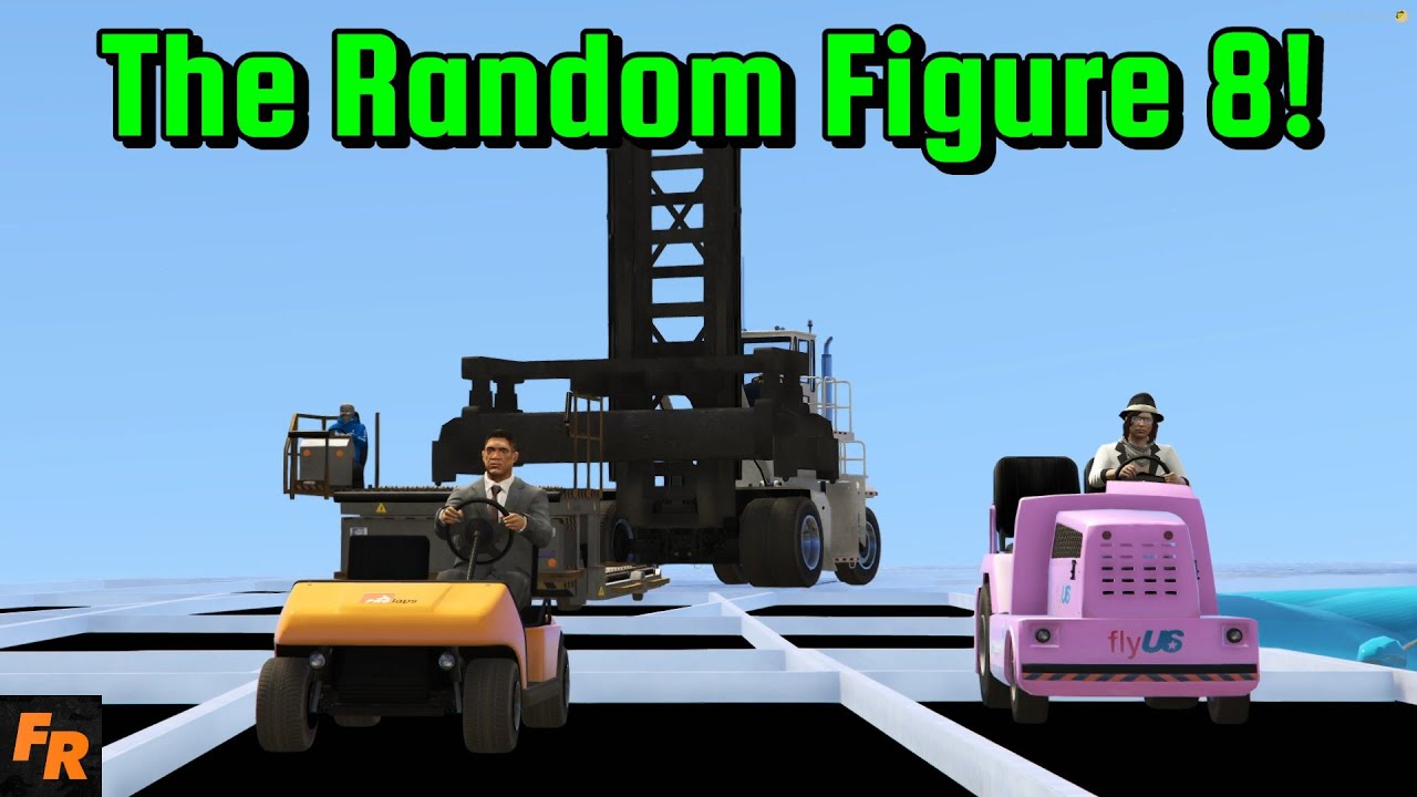 Figure 8 Racing But With Really Random Vehicles - Gta 5