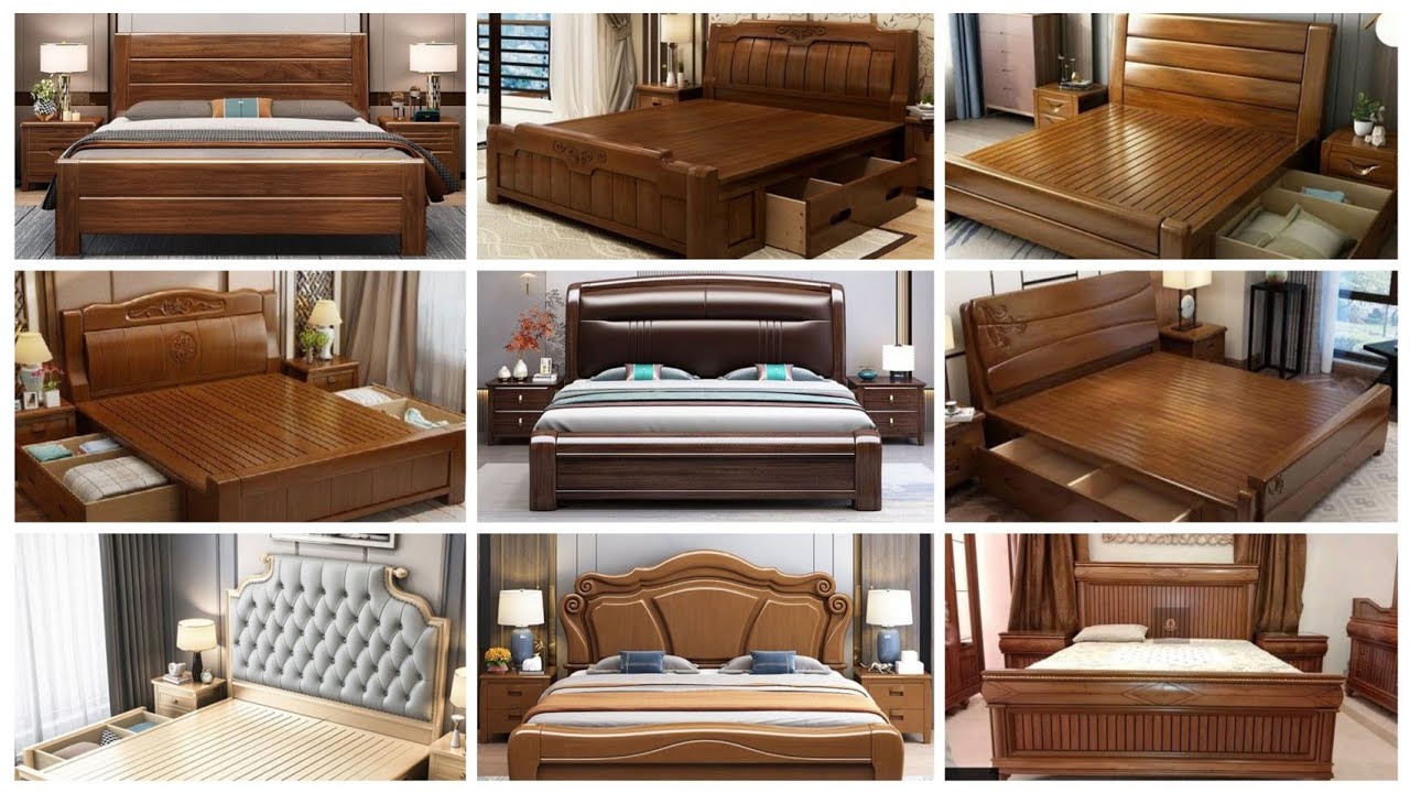 Top 200+ Wooden Bed Design 2024 || Modern Bed Design || Bed Design In Wood || Shesham Bed Design