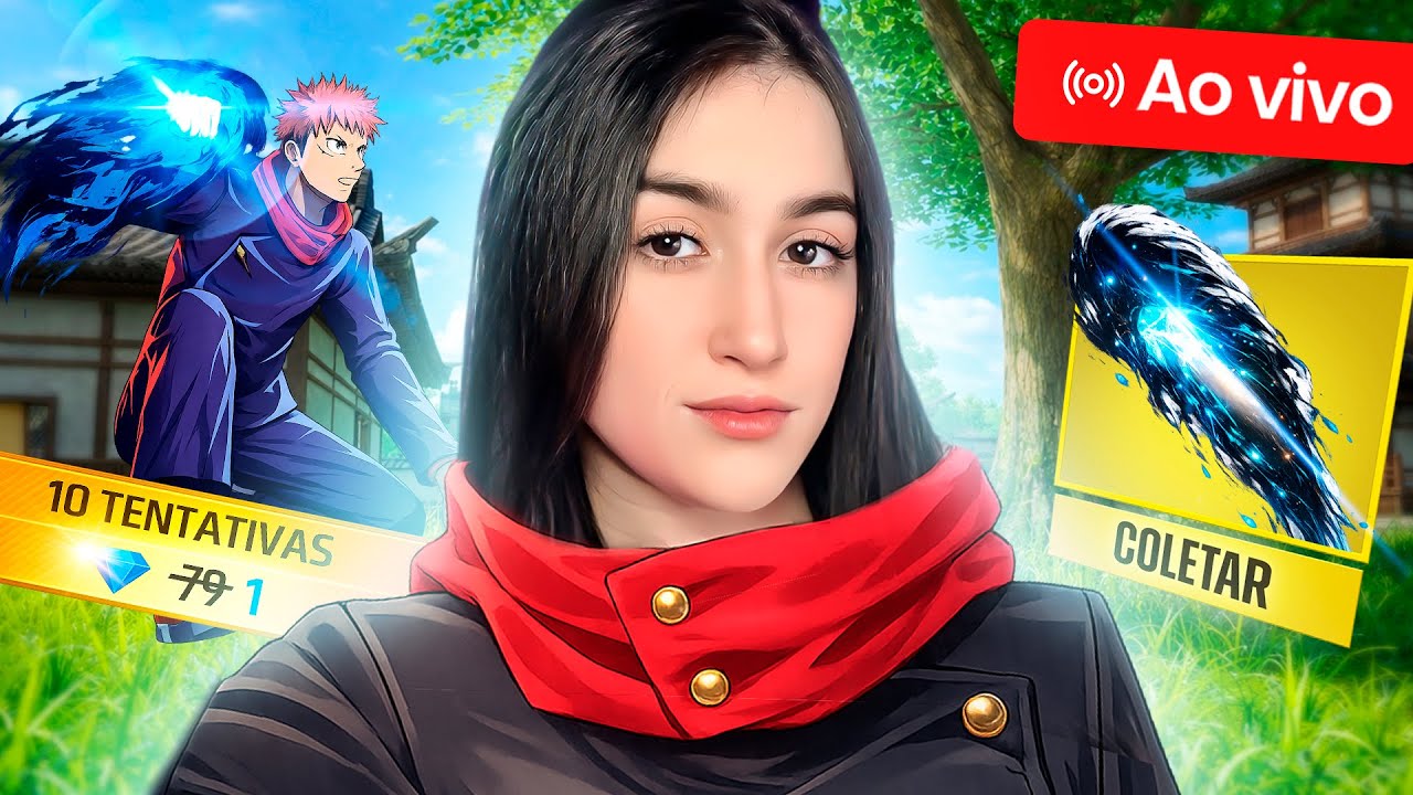 DOMINGOUUUU 😝🔥 VEM JOGAR FREE FIRE COMIGO 🔥 MARCELLA FF AO VIVO 💜