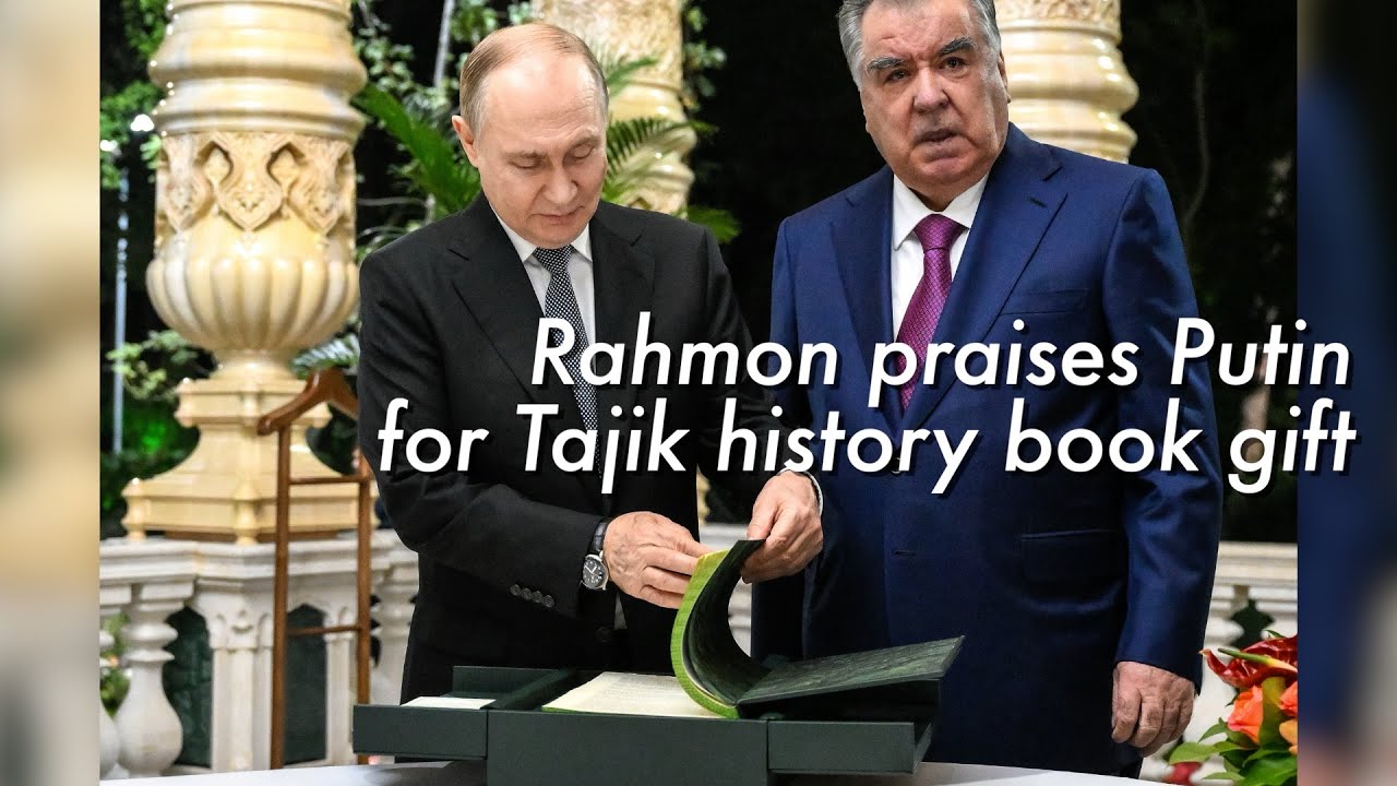Russia's President Putin meets with Tajik President Rahmon in Dushanbe