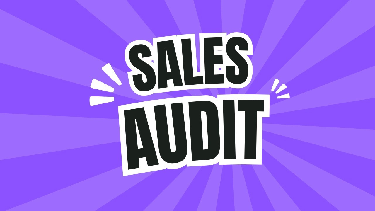 What is a Sales Audit | Explained under 2 minutes
