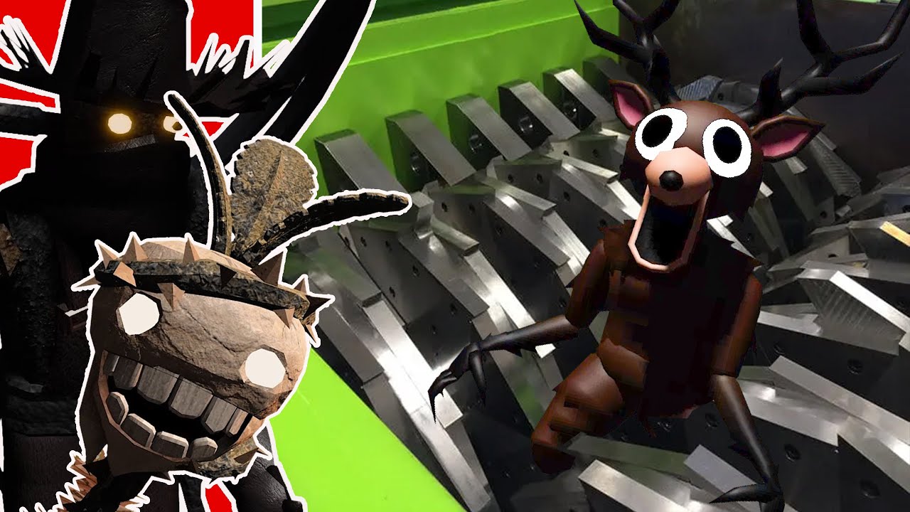 *НОВЫЕ* МОНСТРЫ против ГИГАНТСКОГО ШРЕДДЕРА (Roblox Doors против 99 Nights Entities)