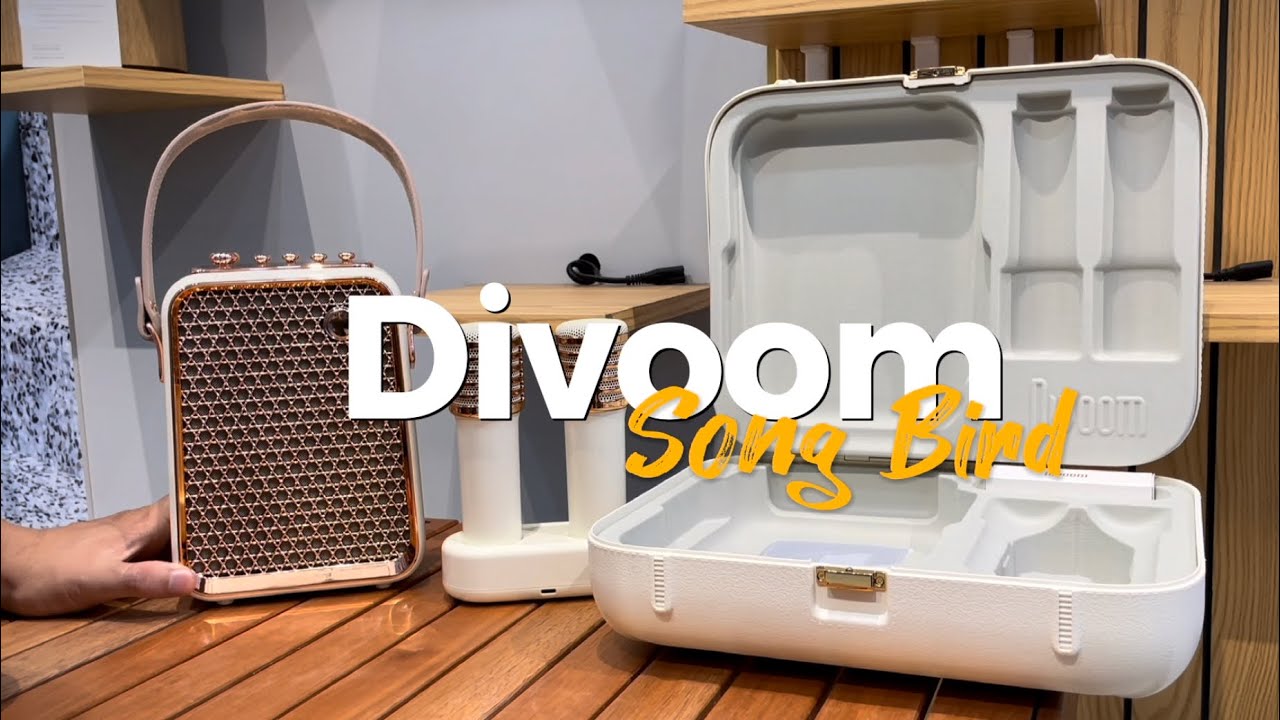 Divoom songbird - dòng loa di động kiêm karaoke thu hút mọi ánh nhìn và đôi tai