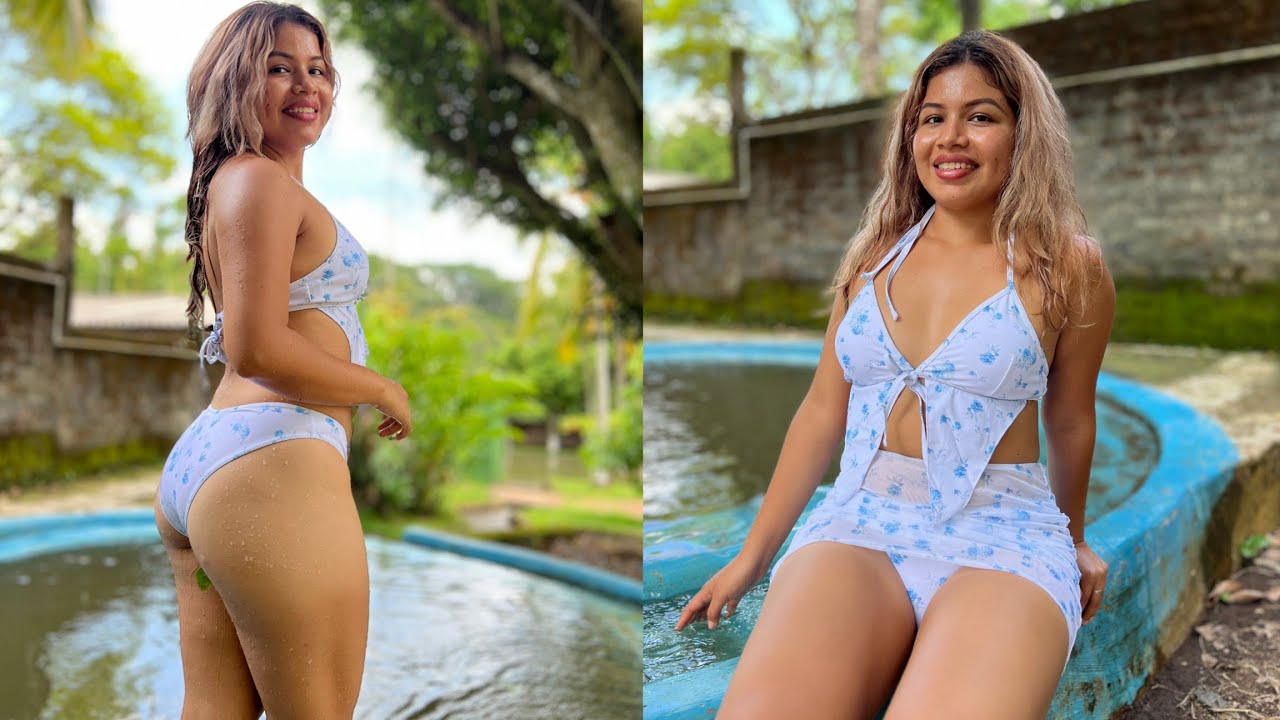 BAÑANDOME EN LA PISCINA | Agua Super Helada 🥶