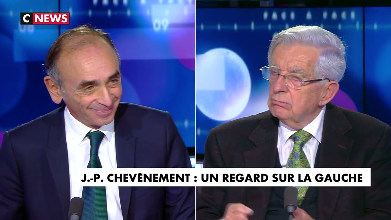 Débat Eric Zemmour VS Jean-Pierre Chevènement (16/10/2020)