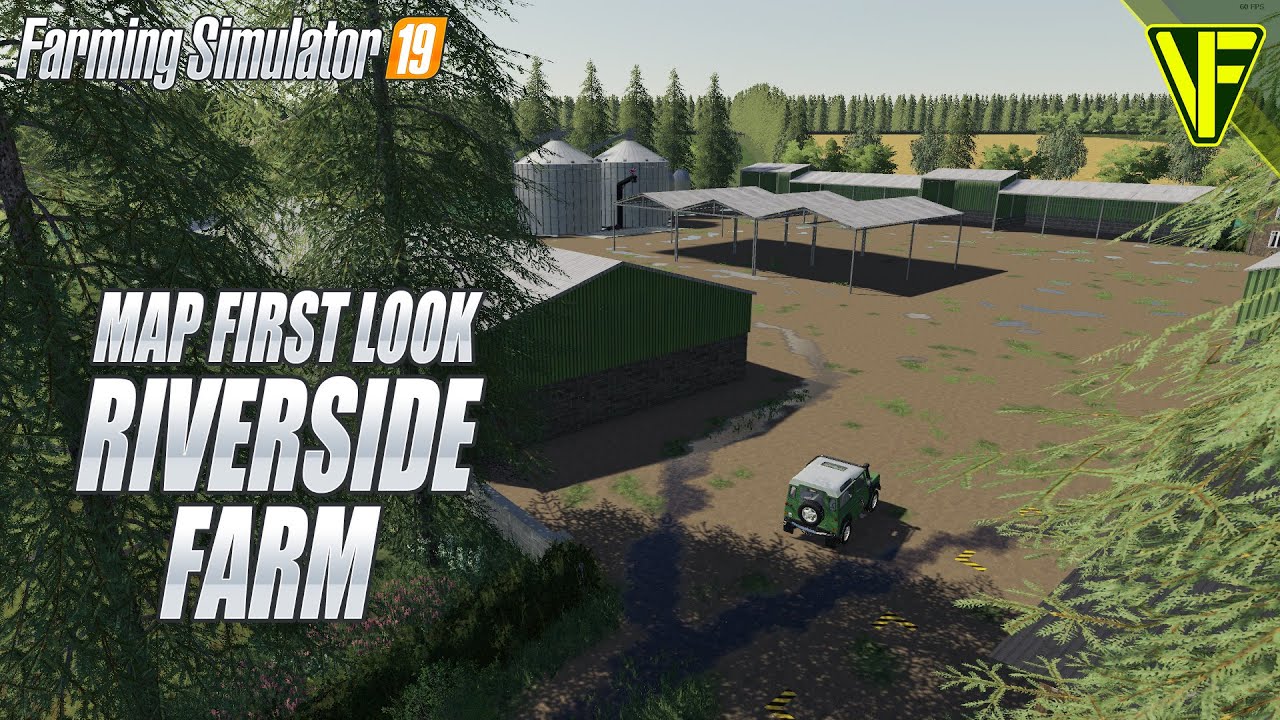 Riverside Farm by MissyB Modding | Farming Simulator 19 Map First Look