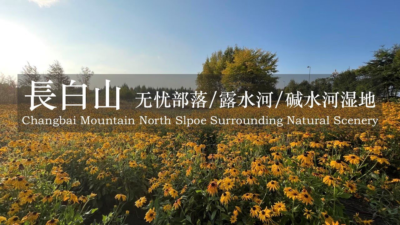 長白山周遭-碱水河湿地/露水河/無懮营地 Changbai Mountain- Jianshui River Wetland/Lushuihe Hunting Ground/Wuyou Tribe