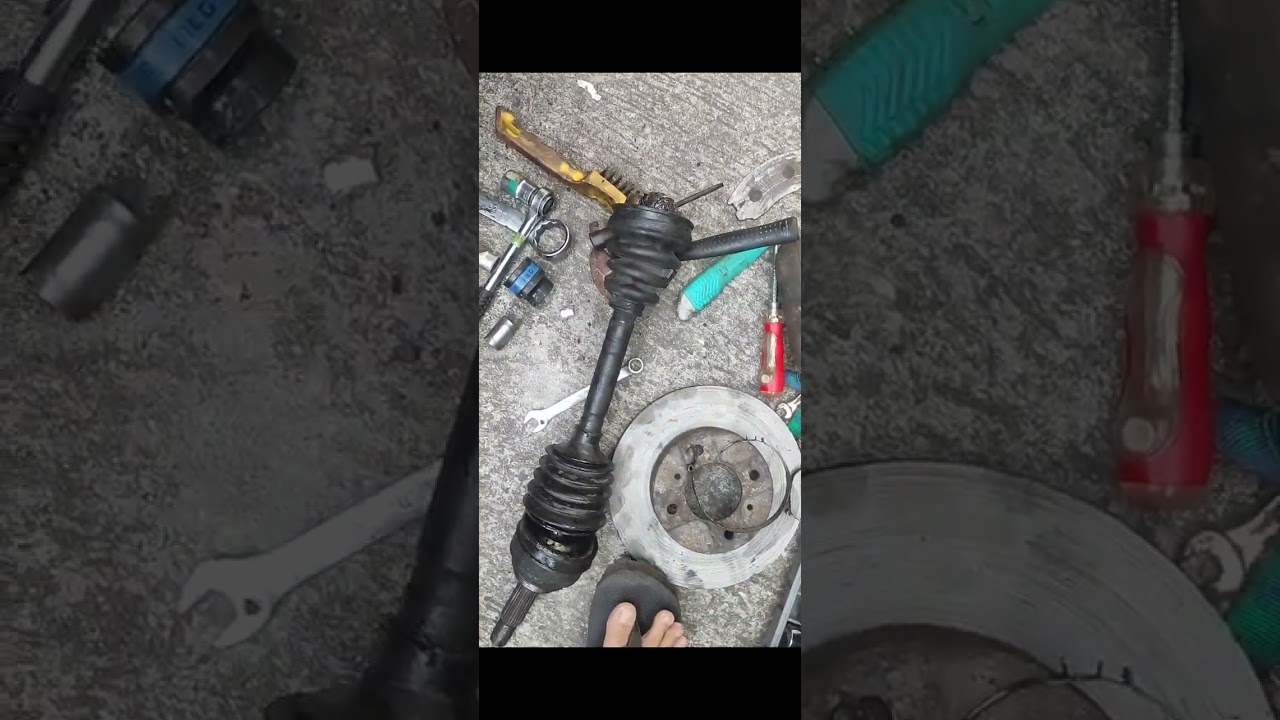 Mitsubishi LANCER CV boots repacking DIY