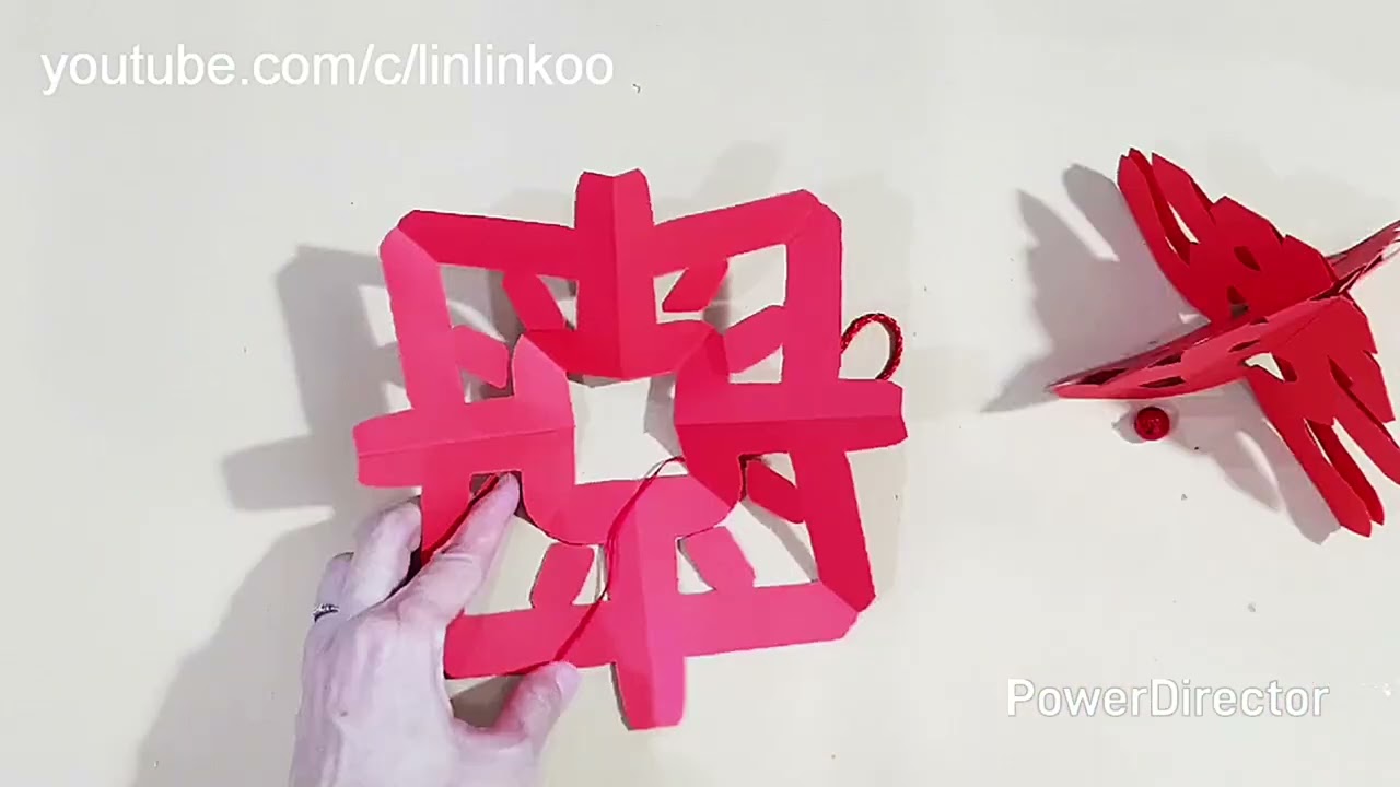Peace Ornament for a Blessed Lunar New Year Quick Tutorial ✅