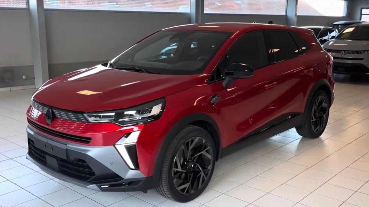 Présentation, essai statique RENAULT SYMBIOZ E-TECH FULL HYBRID 160 ch ESPRIT ALPINE ROUGE FLAMME