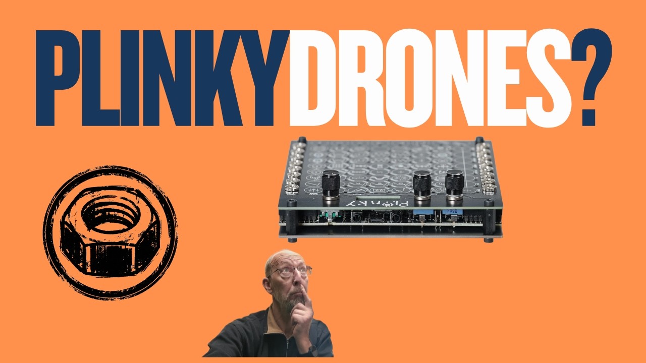 Drone Design | Plinky Synth & Cinematic Drums 🛸