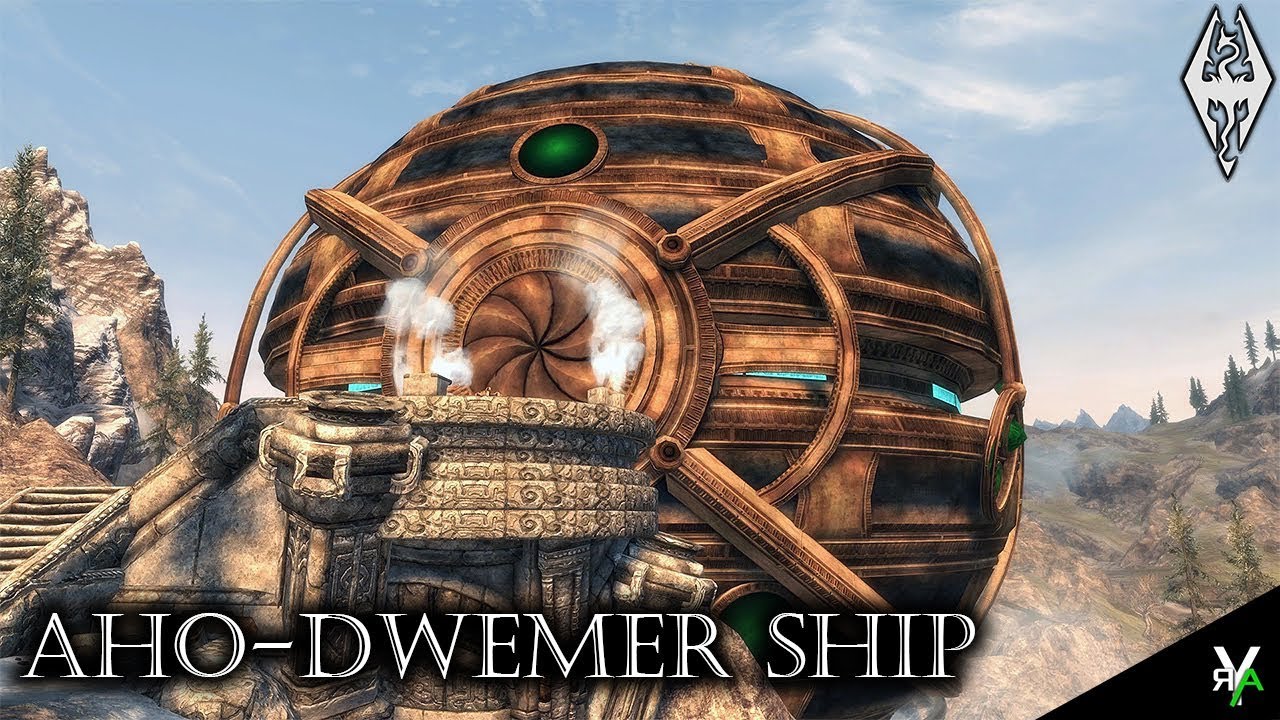 AHO-DWEMER SHIP: Unique Player Home!!- Xbox Modded Skyrim Mod Showcase