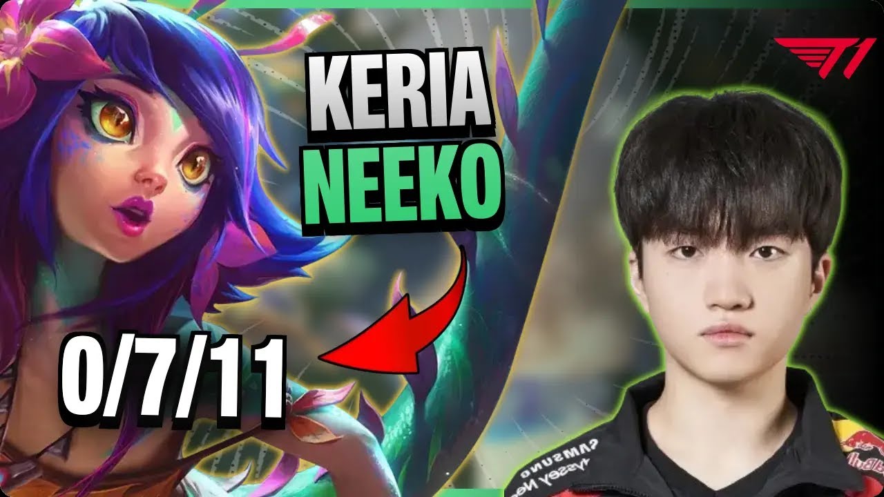 T1 Keria UTILITY Neeko vs Rell | 15.12