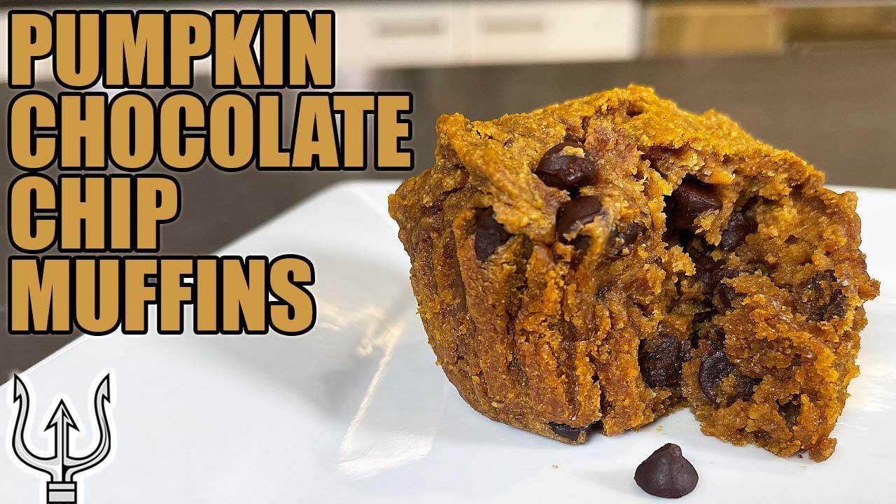 *PUMPKIN CHOCOLATE CHIP MUFFINS* - EASY, VEGAN, ORGANIC, GLUTEN FREE | DELICIOUS & NUTRITIOUS