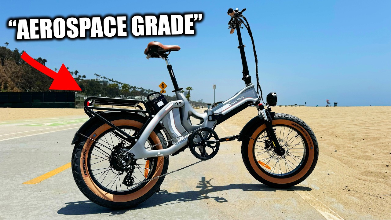 This Magnesium Alloy Folding Ebike Has Dual Batteries - Luckeep X1 Pro Review