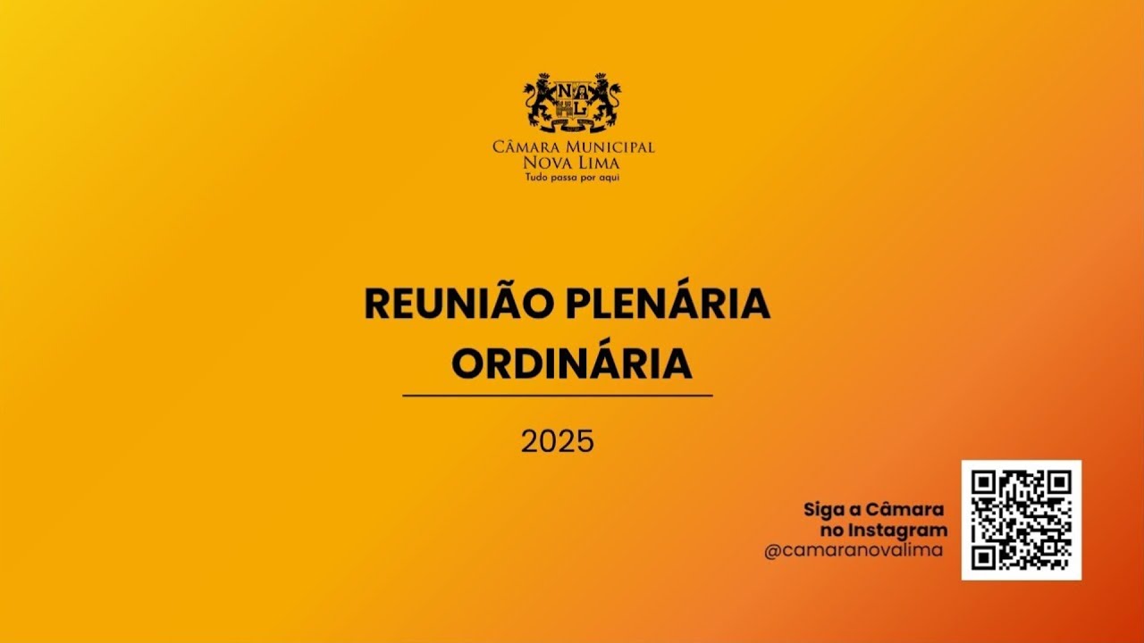 Reunião Plenária Ordinária - 09/12/25