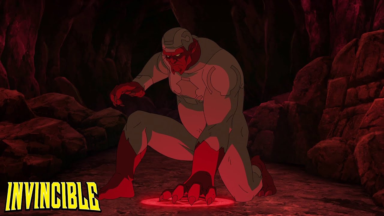 Darkblood returns (Season 3 final scene) - Invincible