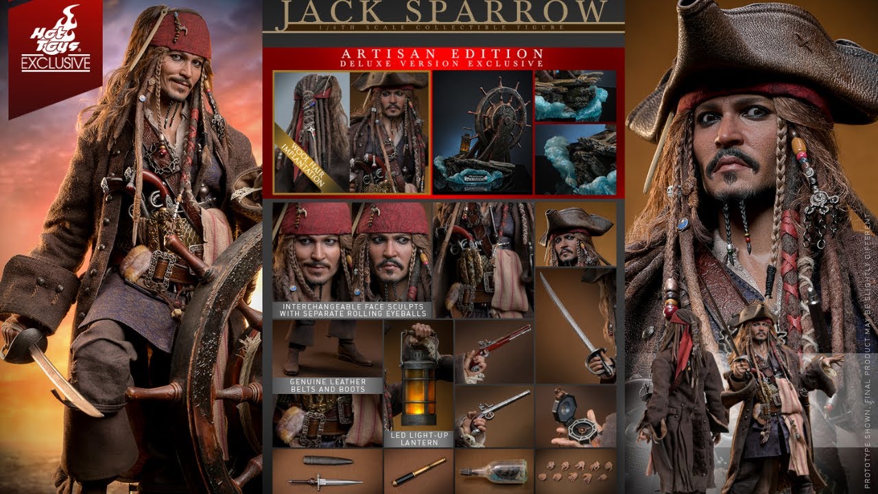 ARTISAN HOT TOYS JACK SPARROW LIVE DROP IS HAPPENING NOW!
