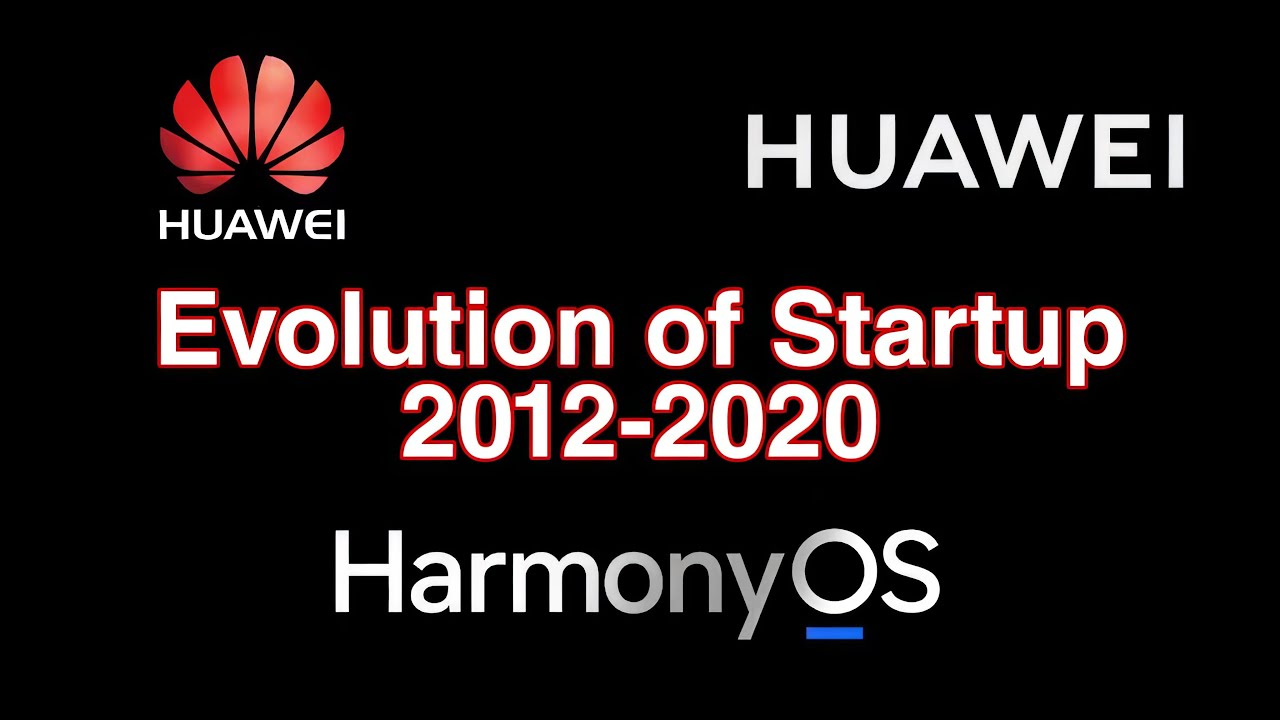 Evolution Huawei Boot Animation 2012-2020 4K HD 60