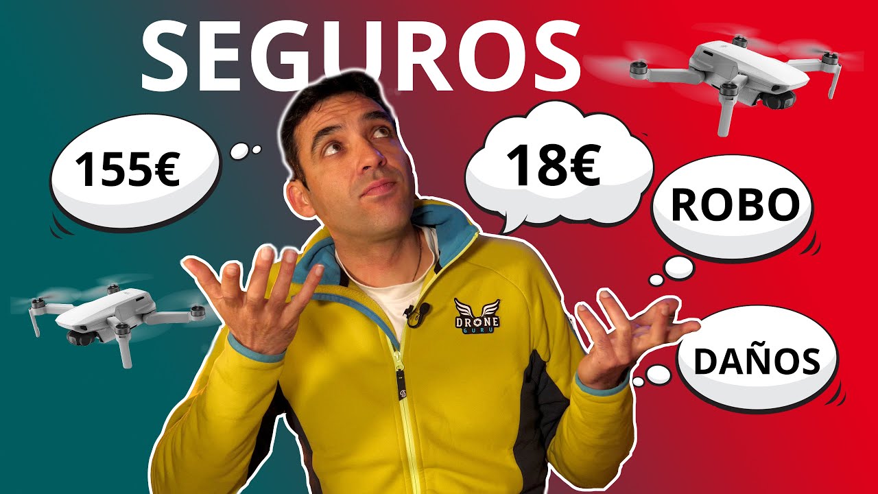 SEGURO PARA DRONES RECREATIVO O PROFESIONAL: Flotas de drones, Accidentes y Robos