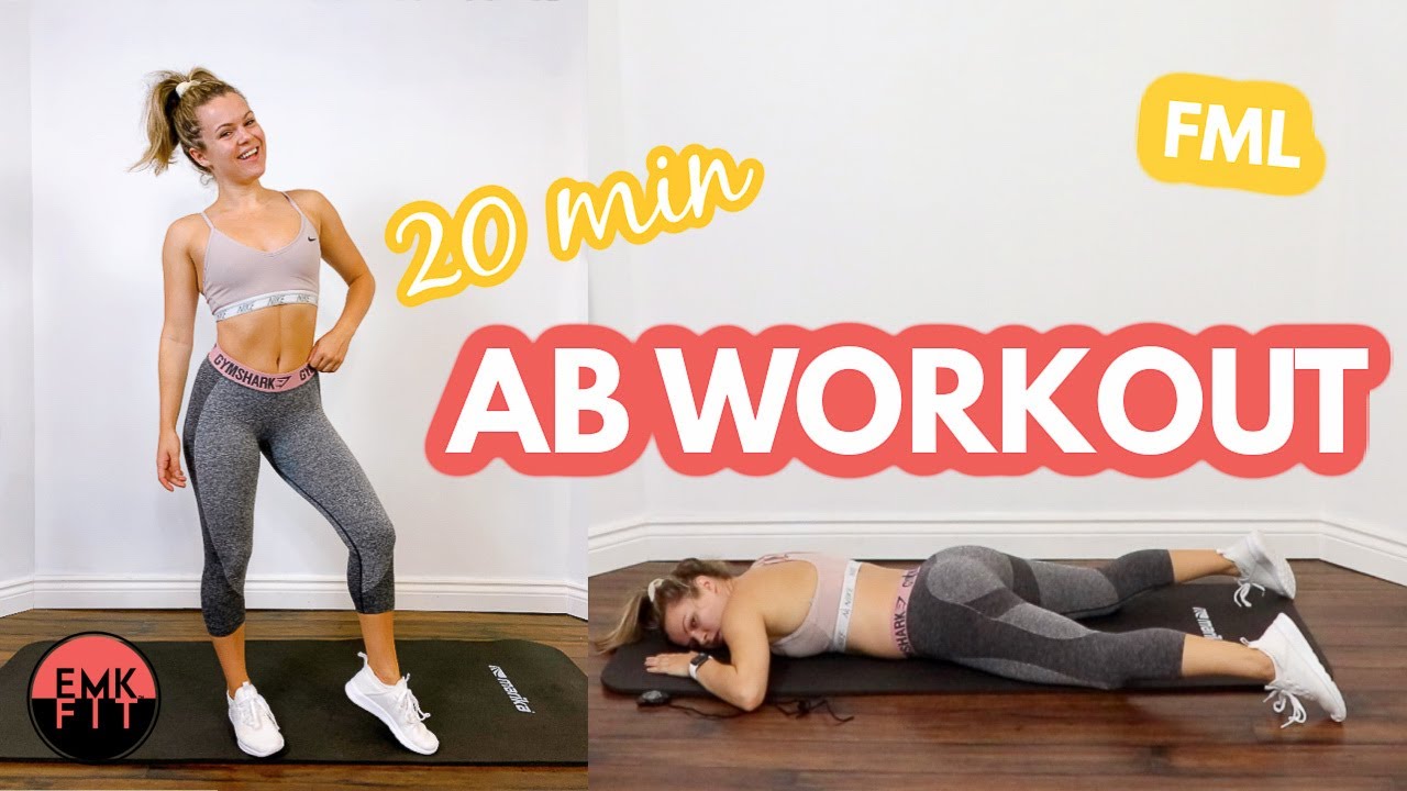 20 MIN DEATH BY ABS NO EQUIPMENT-5 min stretch included for your pleasure/tears.
