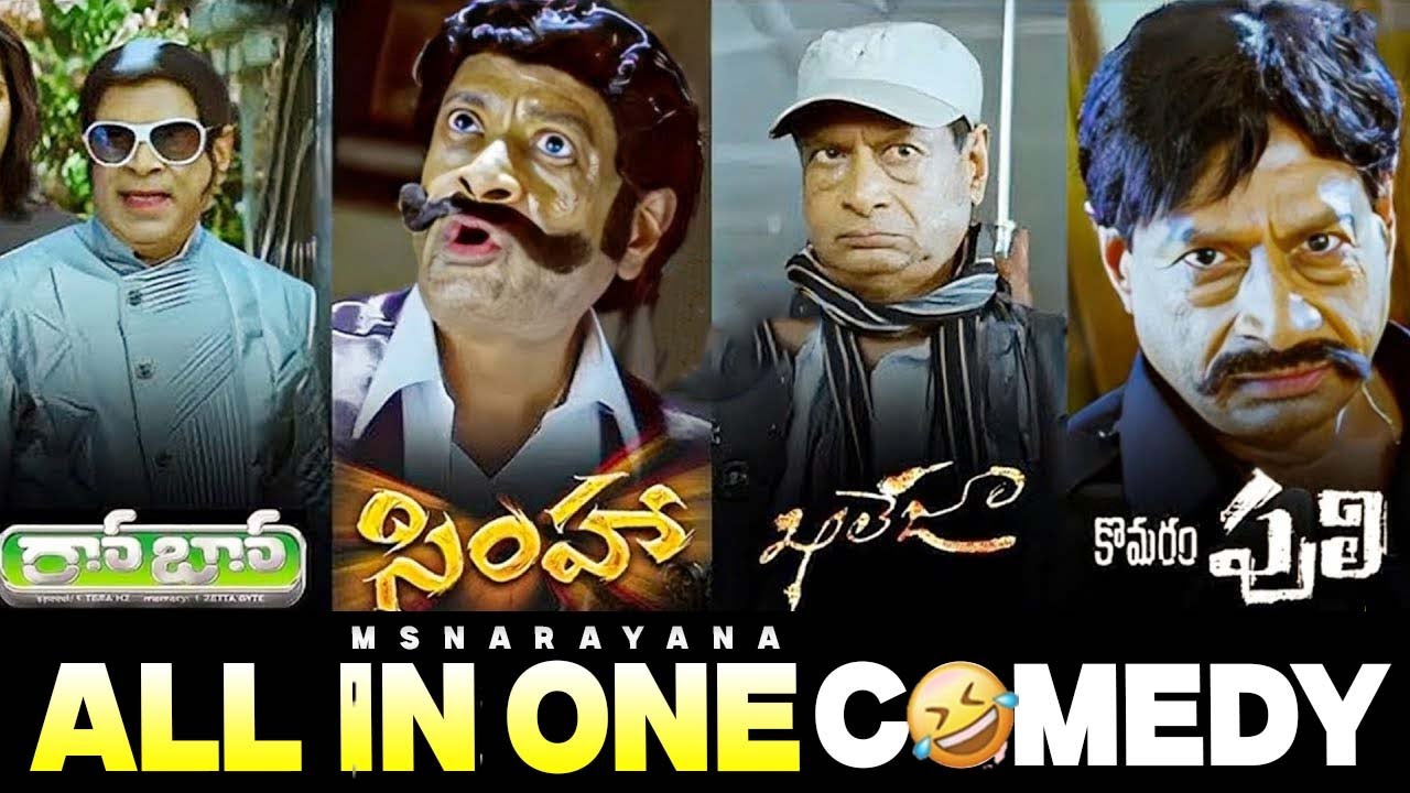 Ms Narayan comedy scene || Telugu comedy movie Scenes ||  Dream Clips