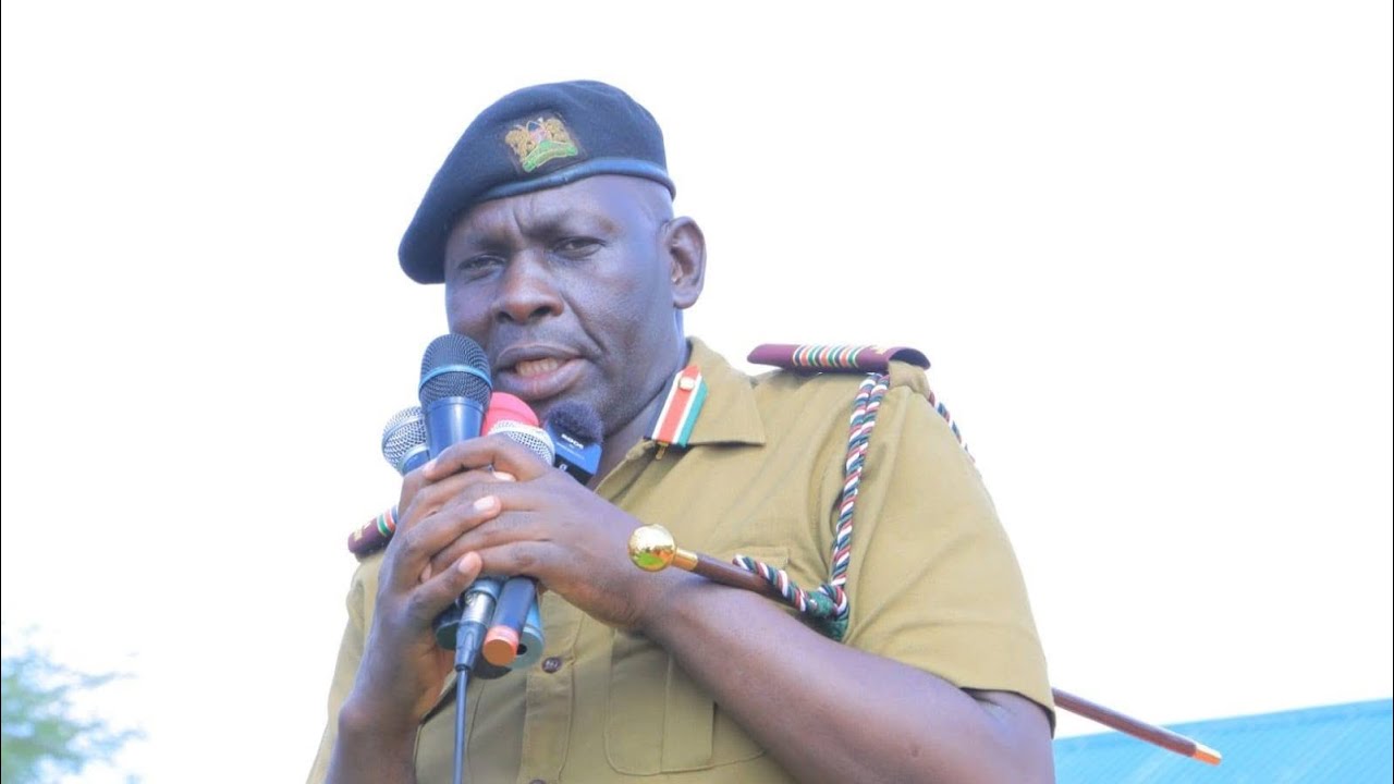 Mandera County Commissioner Mr Ochaka remarks, during the Operationalization of Khalalio Sub-County.