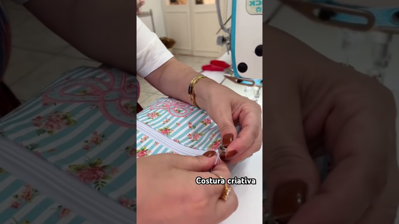 Costura criativa AMO #aprendacosturar #artesanato #carinahallak #itapetininga