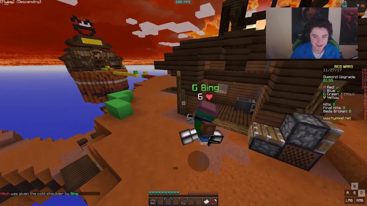 GUCCI GANG BEDWARS ft KenWorthGaming & AcidicBlitzz WITH TWO ZS