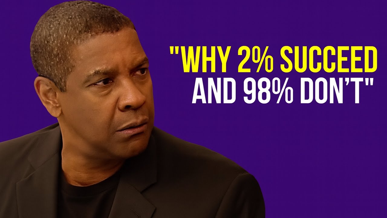Denzel Washington's SPEECHLESS Advice For A LIFE-CHANGING 2026