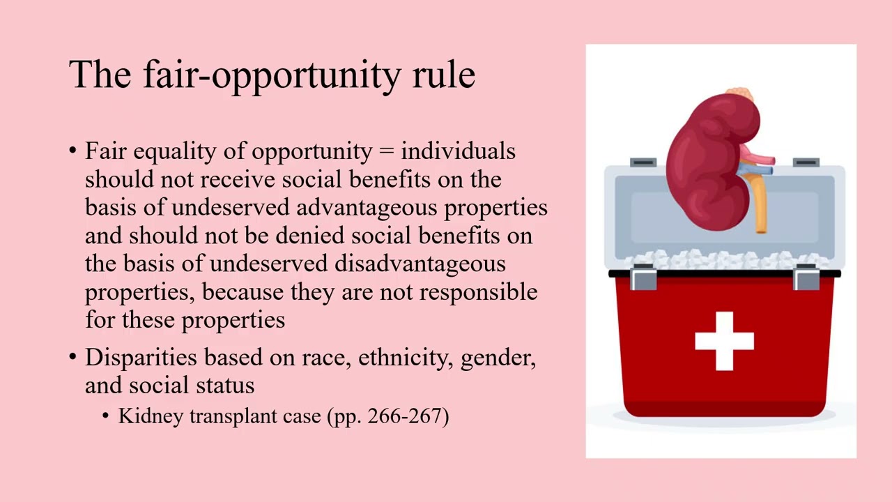 6 3 Fair Opportunity and Unfair Discrimination