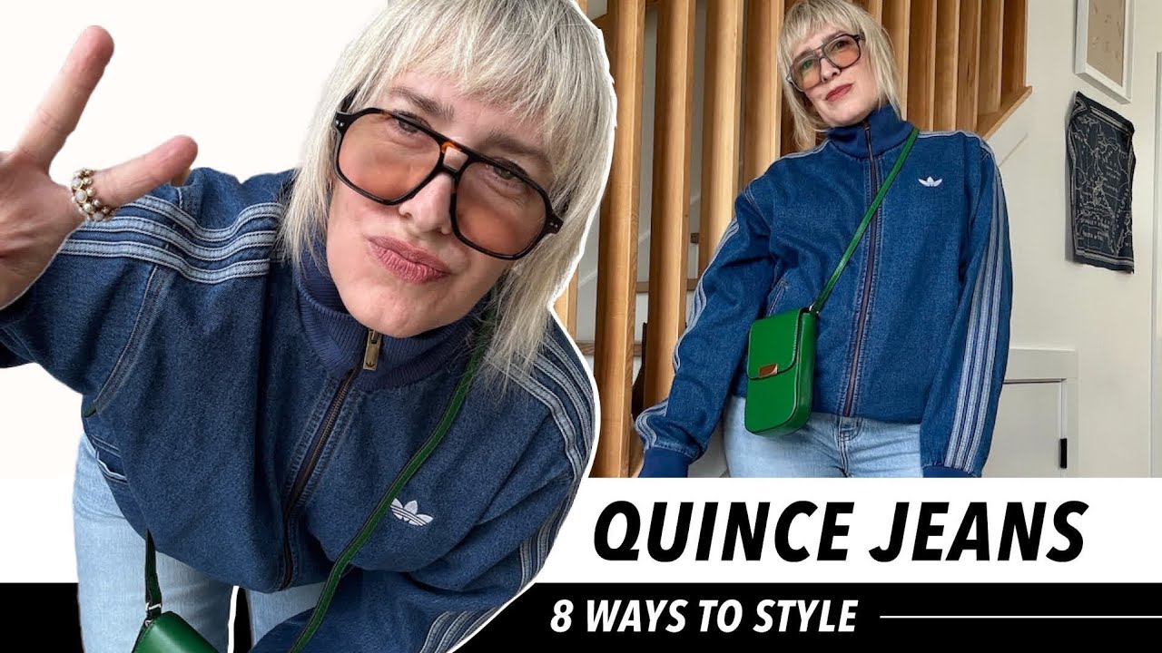 8 Outfits With My Favorite Quince Jeans