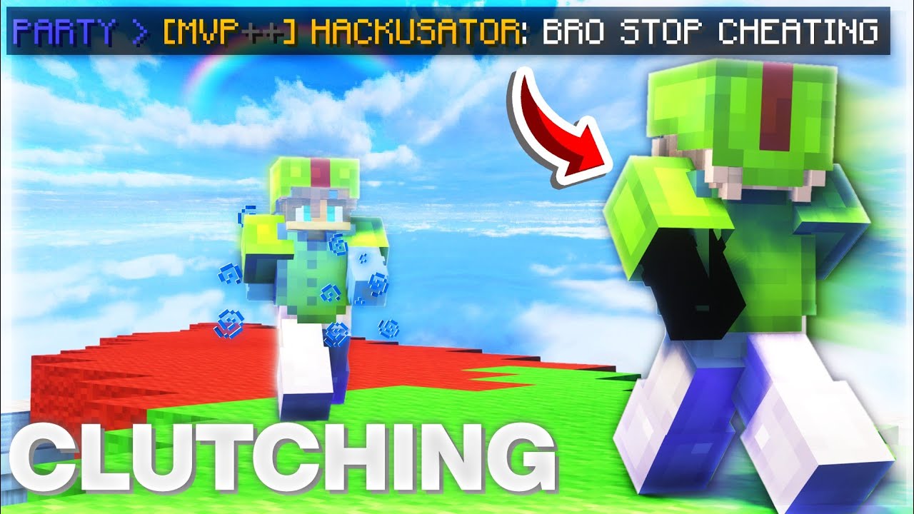 Clutching Against Sweats In Bedwars (Hackusated)