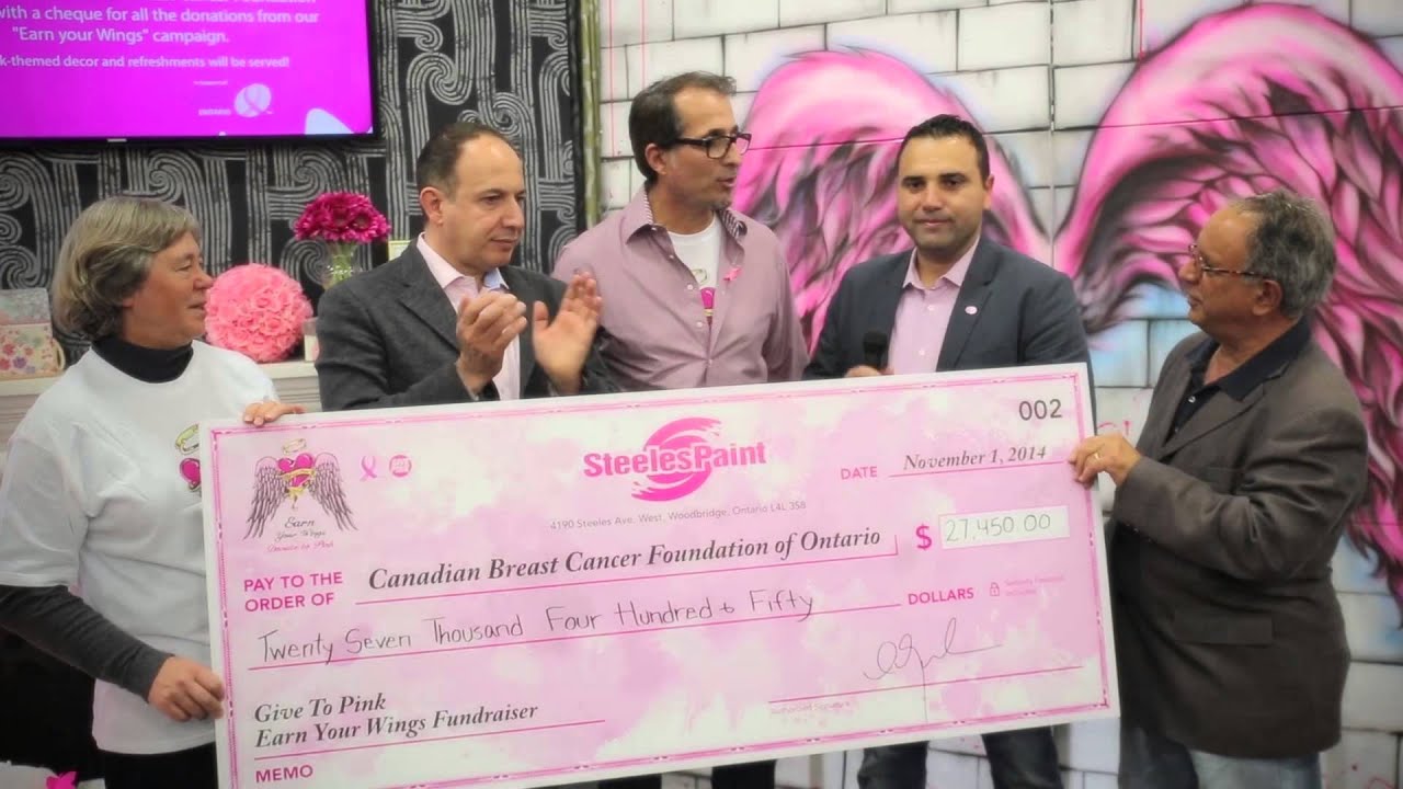Steeles Paint Think Pink 2014