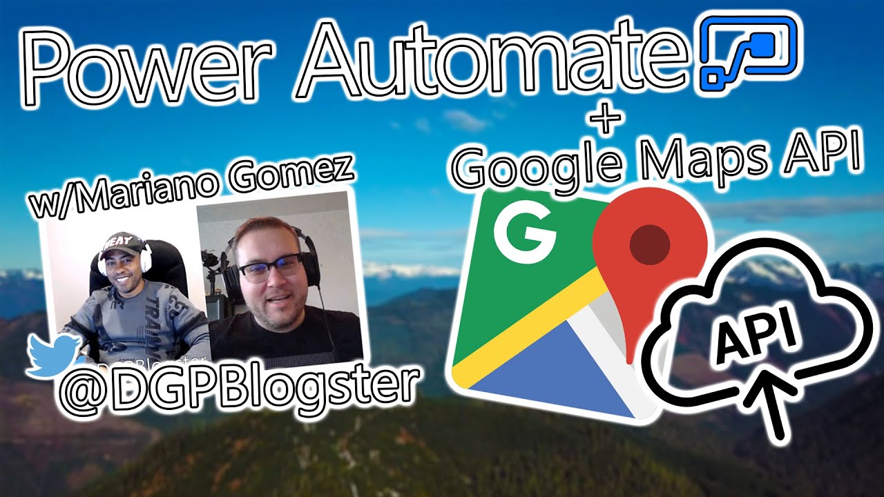 Учебное пособие по Microsoft Power Automate — API Google Карт