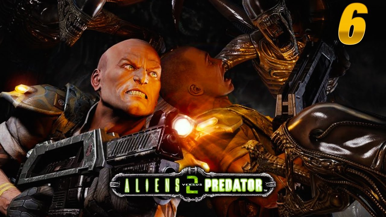 Lets find Hall! // Aliens Vs Predator 2 - Marine Campaign // Part 6