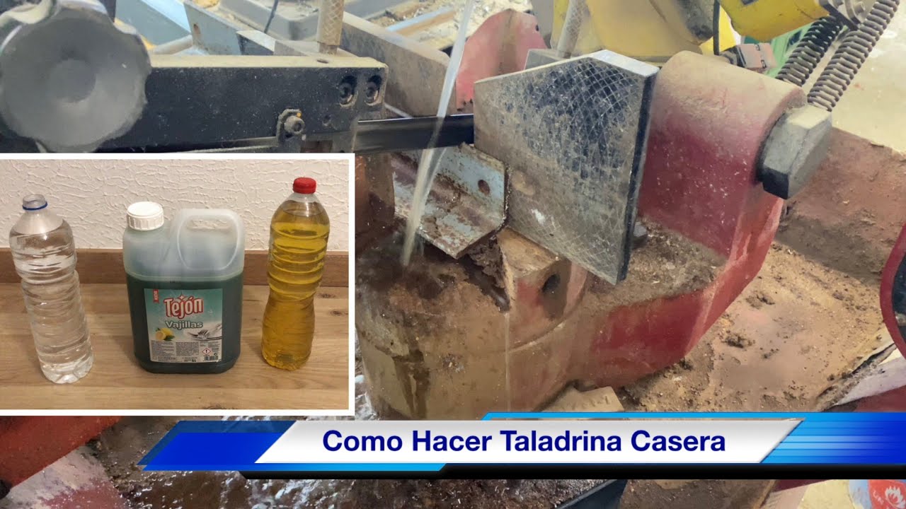 Como Hacer Taladrina casera para corte