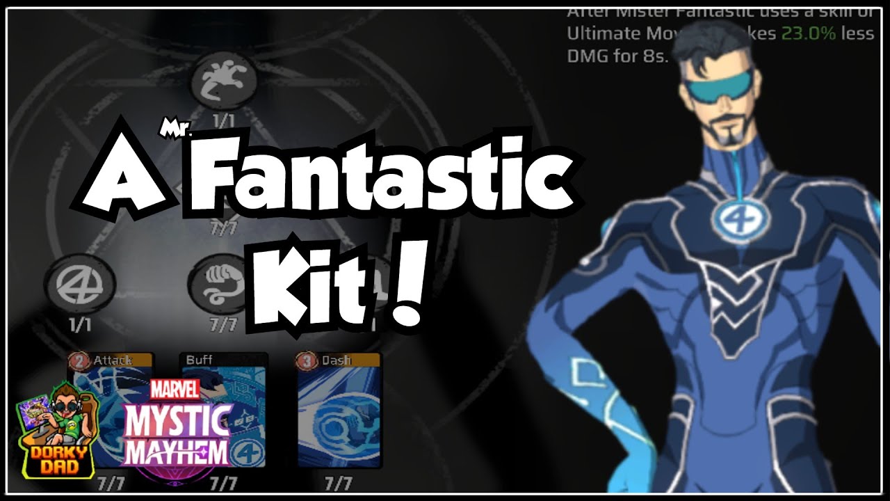 First Look At Mister Fantastic | The Ultimate Team Synergy Is CRAZY! | Marvel Mystic Mayhem