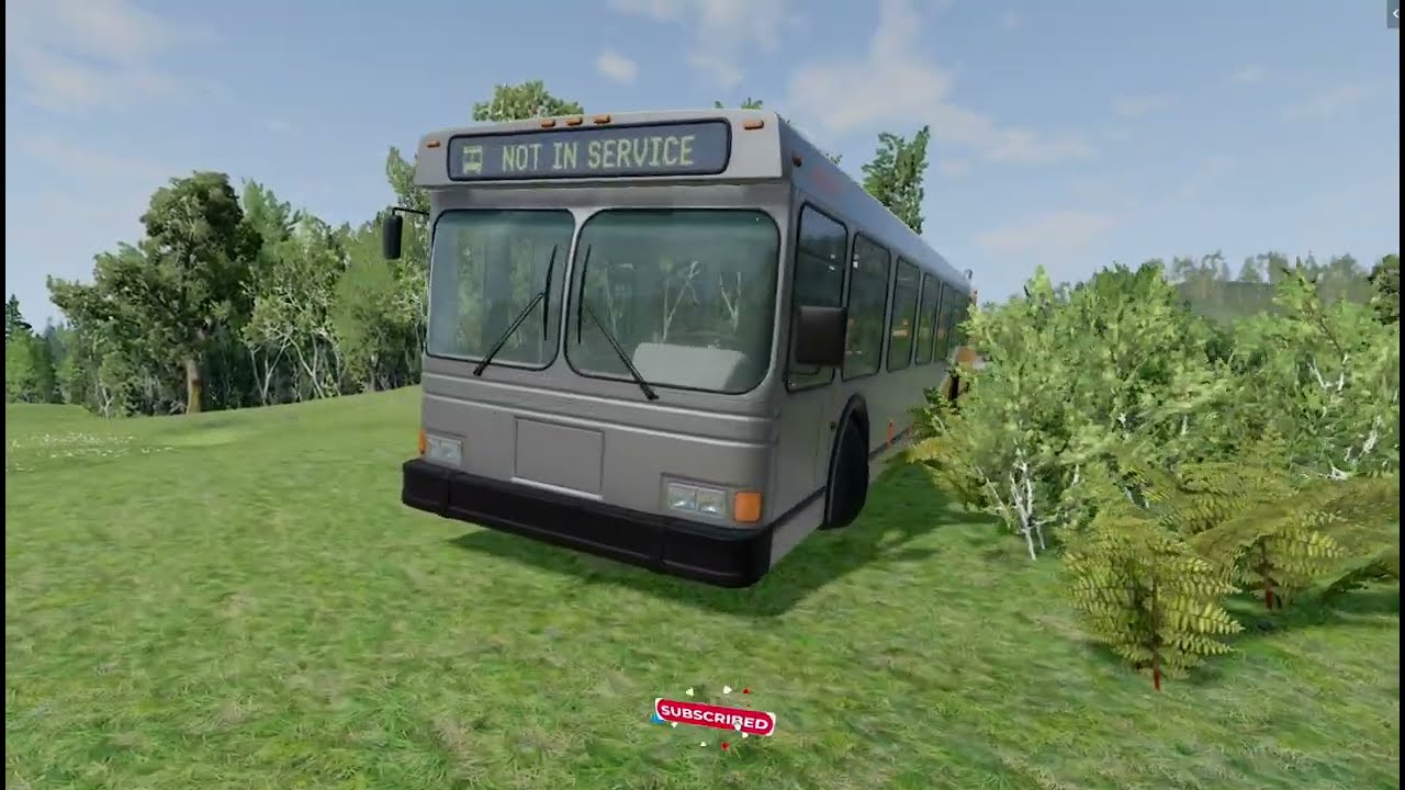 Bus Trip with Friends in Beamng 
