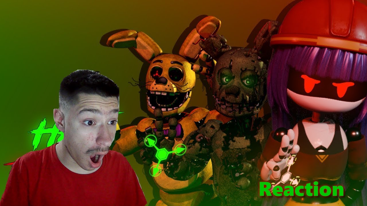 Swaggy's Here| Reaction to FNaF x Murder Drones - Hat Trick Remix [Animated Music Video / AMV]