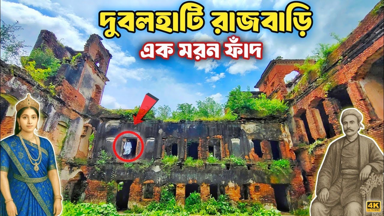 দুবলহাটি রাজবাড়ী এক মরণ ফাঁদ || Dubolhati Rajbari Palace Naogaon